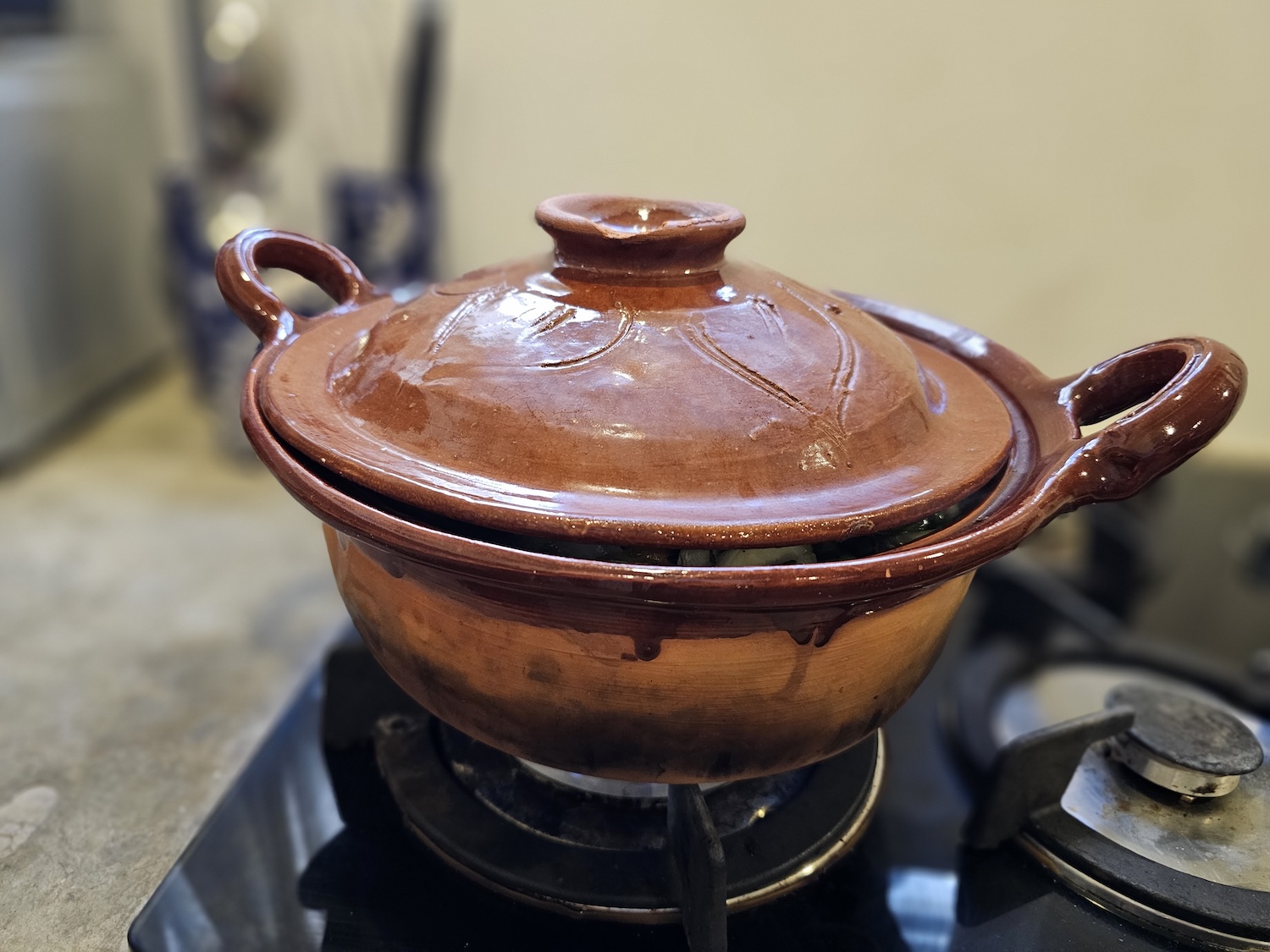 loosely cover your pot - how to make vegetable broth from vegetable scraps